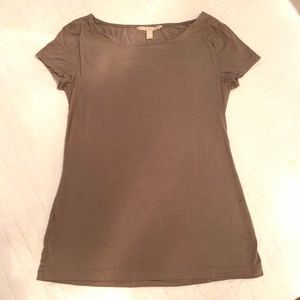 XS brown tee Banana Republic